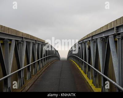 Hundert Fuß Bank, Welney PE14 9TN Stockfoto