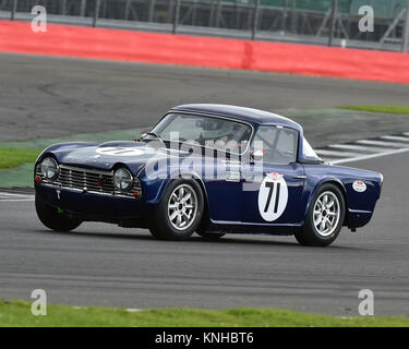 Alan Ross-Jones, Daniel Ross Jones, Triumph TR4, GT und Sportwagen Cup, HSCC, Silverstone International Trophy, Silverstone historische Festival "Meeting, 2 Stockfoto