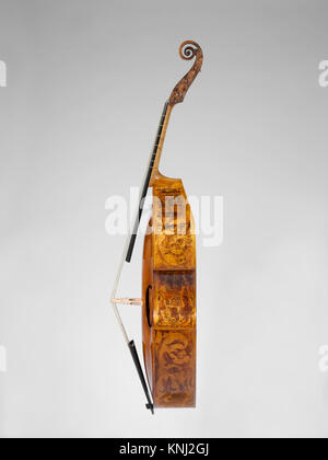 Bass Viola da Gamba, Maker: Wird John Rose (britisch), Ca. 1600, Britisch, London, England, Vereinigtes Königreich, Mittel: Holz Stockfoto