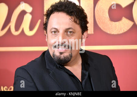 Rom, Italien. 12. Dezember, 2017. Photocall Film "Poveri ma Ricchissimi" - Enrico Brignano in der Rolle des Marcello in italienischen Kinos am Dezember 14 Credit freigegeben werden: Giuseppe Andidero/Alamy leben Nachrichten Stockfoto