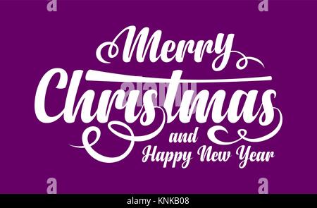 Weißer Text heiraten Weihnachten und ein glückliches Neues Jahr Stock Vektor