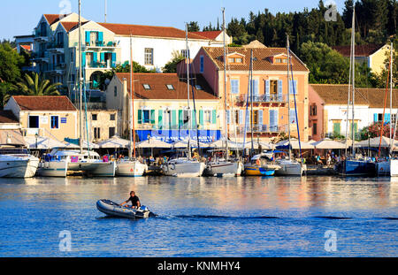 Fiskardo, Kefalonia, Griechenland Stockfoto