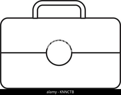 Business Briefcase portfolio Werkzeug Symbol Stock Vektor