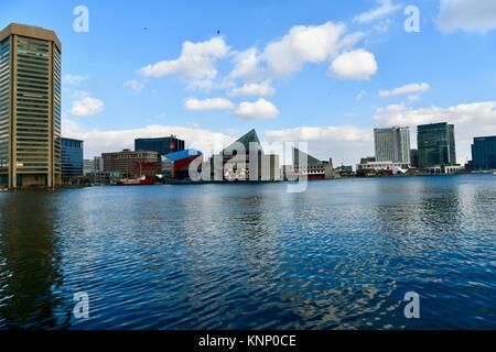 Baltimore Inner Harbor, Maryland, USA Stockfoto