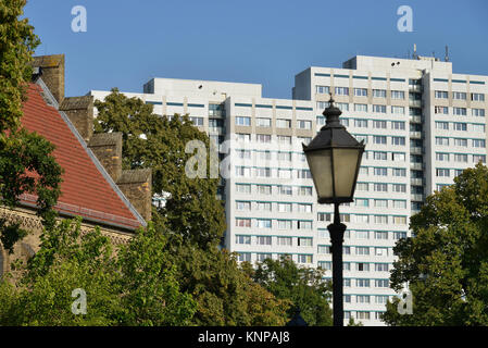 Wohnhaus, Allee der Kosmonauten 200, Marzahn, Berlin, Deutschland, Wohnhaus, Allee der Kosmonauten 200, Deutschland Stockfoto