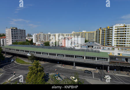 Kreuzberger Zentrum, Kottbusser Tor, Kreuzberg, Berlin, Deutschland, Kreuzberger Zentrum, Kottbusser Tor, Kreuzberg, Deutschland Stockfoto