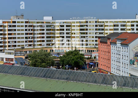 Kreuzberger Zentrum, Kottbusser Tor, Kreuzberg, Berlin, Deutschland, Kreuzberger Zentrum, Kottbusser Tor, Kreuzberg, Deutschland Stockfoto