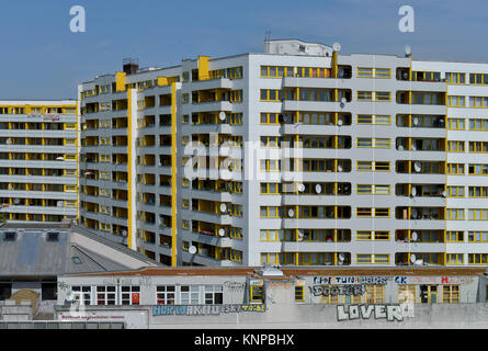 Kreuzberger Zentrum, Kottbusser Tor, Kreuzberg, Berlin, Deutschland, Kreuzberger Zentrum, Kottbusser Tor, Kreuzberg, Deutschland Stockfoto