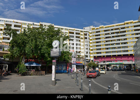 Kreuzberger Zentrum, Kottbusser Tor, Kreuzberg, Berlin, Deutschland, Kreuzberger Zentrum, Kottbusser Tor, Kreuzberg, Deutschland Stockfoto