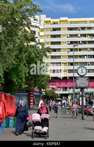 Kreuzberger Zentrum, Kottbusser Tor, Kreuzberg, Berlin, Deutschland, Kreuzberger Zentrum, Kottbusser Tor, Kreuzberg, Deutschland Stockfoto