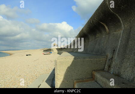 Chesil Cove, Portland, Dorset, Großbritannien Stockfoto