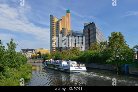 Atrium Tower, Potsdamer Platz, Tiergarten, Mitte, Berlin, Deutschland, Potsdamer Platz, Tiergarten, Mitte, Deutschland Stockfoto