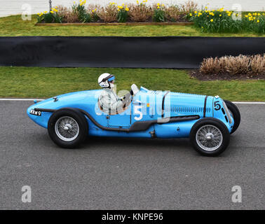 Richard Pilkington, Talbot Lago T26 SS, Parnell Cup, Grand Prix, Formel 2, Voiturette, Goodwood 74th Mitgliederversammlung, 74th Meeeting, 74 Mitglieder Mee Stockfoto