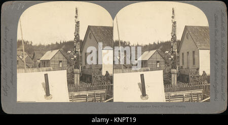 - Gruppe 42 Stereograph Ansichten von Alaska einschließlich der Gold Rush - MET DP 72344 288104 Stockfoto