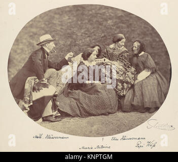 - Mathias Höusermann, Marie Antoine, Elise Höusermann, und Pepe Wöss-MET DP 112892 269250 Stockfoto