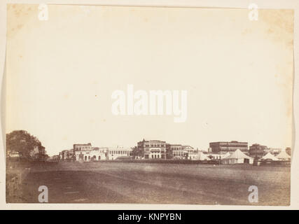 - Ein Blick in Kalkutta einschließlich der Gebäude von Payne und Co., die Mountain Hotel, und Scott und Co-MET DP 147419 287793 Stockfoto