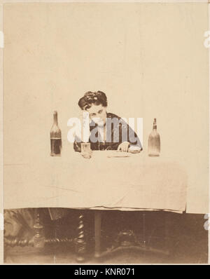 Diese Albumseite enthält zehn Fotografien von La Comtesse, die sowohl auf der Recto- als auch auf der Rückseite montiert sind und Porträts und fotografische Techniken dieser Zeit dokumentieren. Stockfoto