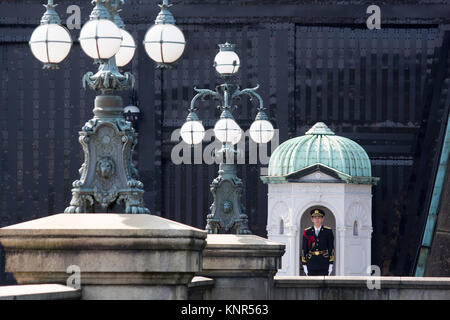 Die seimon Stonebridge, der Eingang zum Kaiserpalast, Tokyo, Japan Stockfoto