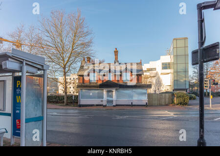 Geschlossenen Pub, den Stil Inn, 163 University Road, Southampton, Hampshire Burgess Road, Southampton, England, Campus der Universität, GESCHLOSSEN Stockfoto