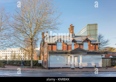 Geschlossenen Pub, den Stil Inn, 163 University Road, Southampton, Hampshire Burgess Road, Southampton, England, Campus der Universität, GESCHLOSSEN Stockfoto