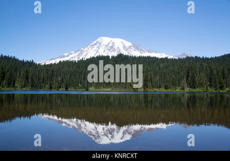 Reflection Lake, Mount Rainier National Park, Washington, USA Stockfoto