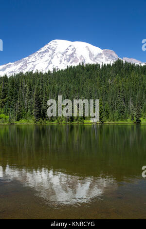 Reflection Lake, Mount Rainier National Park, Washington, USA Stockfoto