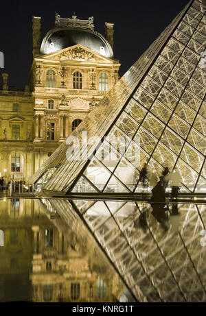 Palais du Louvre, Paris, Frankreich Stockfoto