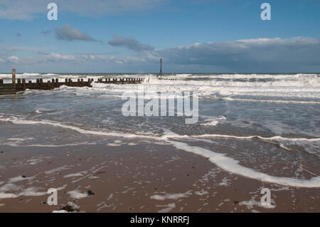 Bacton Strand North Norfolk Stockfoto