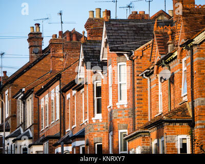 Reihenhäuser, Caversham, Reading, Berkshire, England Stockfoto