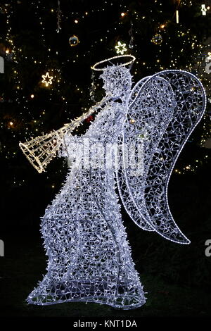 Weihnachten Engel, Weihnachtsmärkte Stockfoto