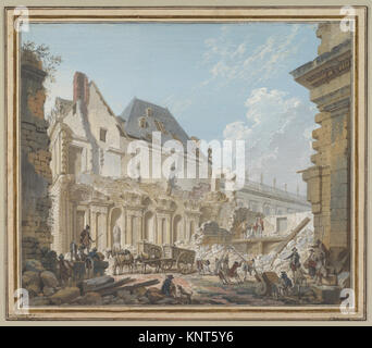 Abriss des alten Vestibül des Palais-Royal, Paris MET DP 818893 336796 Stockfoto