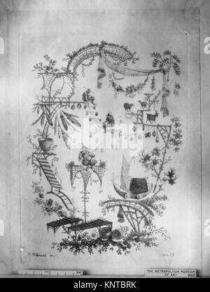 Chinoiserie von Nouvelle Suite de Cahiers Arabesken Chinois MET 50720 364549 Stockfoto