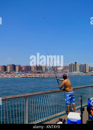 Streeplechase Pier, Coney Island, Brooklyn, New York, USA Stockfoto