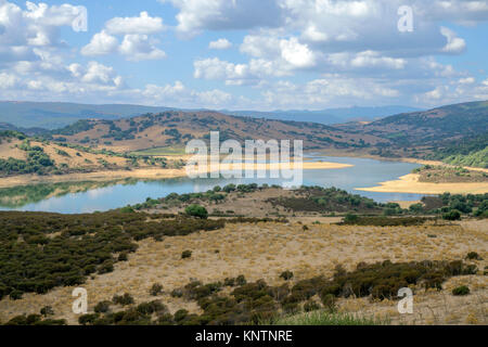 Lago di Liscia, Behälter, um Luras, Gallura, Sardinien, Italien, Mittelmeer, Europa Stockfoto