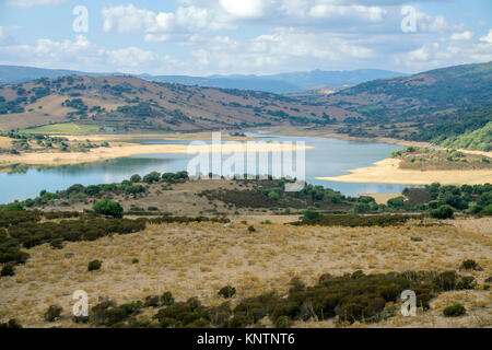 Lago di Liscia, Behälter, um Luras, Gallura, Sardinien, Italien, Mittelmeer, Europa Stockfoto