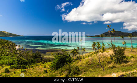 Yasawa Islands in Fidschi Stockfoto