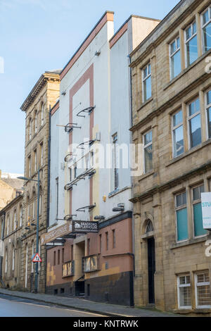 Das Schauspielhaus im Little Deutschland, Bradford, West Yorkshire. Stockfoto