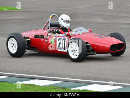 Carlo Maria del Conte, Wainer-Ford, Chichester Cup, Formel Junior, Goodwood Revival 2013 Stockfoto