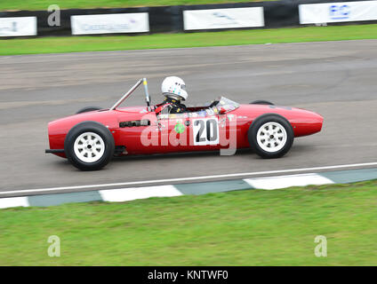 Carlo Maria del Conte, Wainer-Ford, Chichester Cup, Formel Junior, Goodwood Revival 2013 Stockfoto