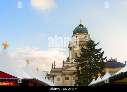 Weihnachtsmarkt in Berlin Stockfoto