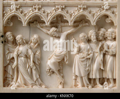 Diptychon mit Szenen aus der Passion Christi MET sf 50-195 d6 468339 Stockfoto