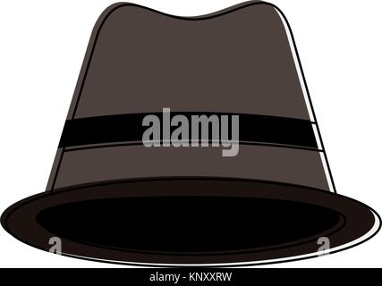 Vintage hut Symbol Vektor illustration Graphic Design Stock Vektor