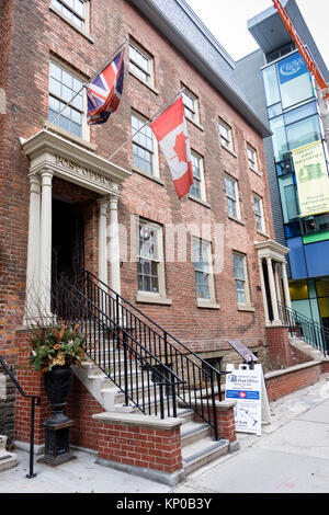 Toronto's erster Post, eine 1834 Post in der Innenstadt von Toronto, zuvor eine Abteilung der britischen Royal Mail in Kanada. Stockfoto