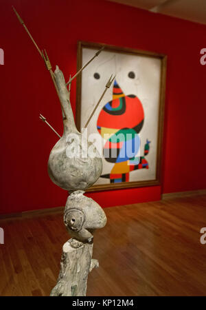 Joan Miro Ausstellung: "iró, El Arte de mirar", Museo Nacional de Bellas Artes, Buenos Aires, Argentinien Stockfoto