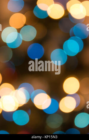 Runde bunte verschwommen oder bokeh leuchtet Stockfoto