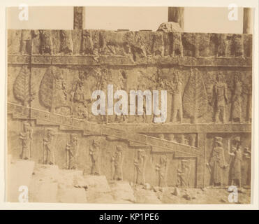 (16) - apadana Halle östlichen Treppenhaus, Persepolis, Fars-MET DP 203044 652166 Stockfoto