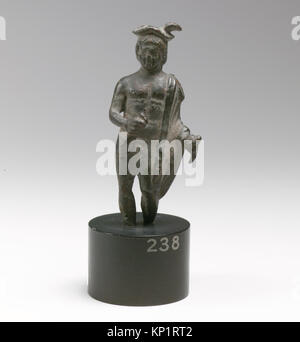 Bronzeskulptur von Quecksilber MET DP 20178 246296 Stockfoto