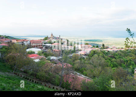 Sighnaghi, die alte Stadt in der Region Kachetien Georgien Stockfoto