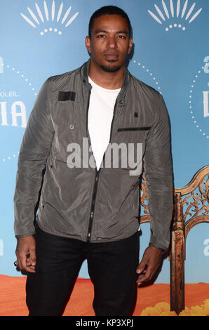 LOS ANGELES, Ca - 12. Dezember: Laz Alonso bei Cirque du Soleil in Los Angeles Premiere bei "Luzia" im Dodger Stadium am 12 Dezember, 2017 in Los Angeles, Kalifornien. Quelle: David Edwards/MediaPunch Stockfoto