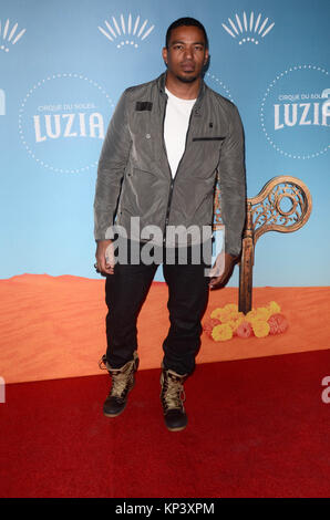 LOS ANGELES, Ca - 12. Dezember: Laz Alonso bei Cirque du Soleil in Los Angeles Premiere bei "Luzia" im Dodger Stadium am 12 Dezember, 2017 in Los Angeles, Kalifornien. Quelle: David Edwards/MediaPunch Stockfoto